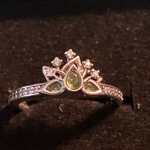 Pandora Disney's Tiana Princess ring, size 4, sterling silver